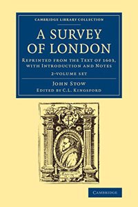 Survey of London 2 Volume Set