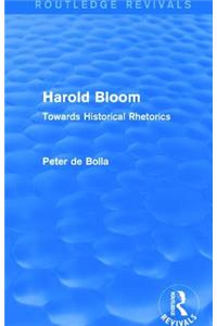 Harold Bloom (Routledge Revivals)