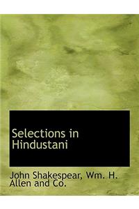 Selections in Hindustani