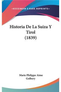 Historia de La Suiza y Tirol (1839)