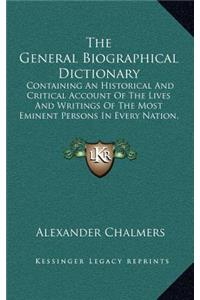 The General Biographical Dictionary