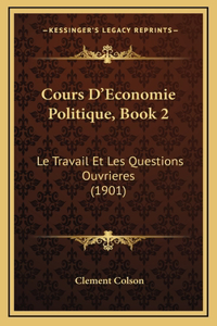 Cours D'Economie Politique, Book 2
