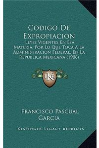Codigo De Expropiacion