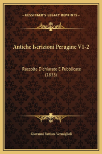 Antiche Iscrizioni Perugine V1-2