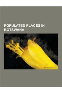 Populated Places in Botswana