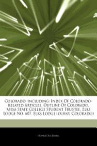 Articles on Colorado, Including