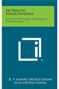 de Delicto Sollicitationis