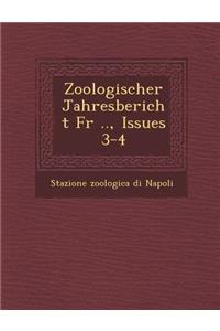 Zoologischer Jahresbericht Fur .., Issues 3-4