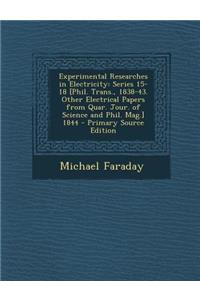 Experimental Researches in Electricity