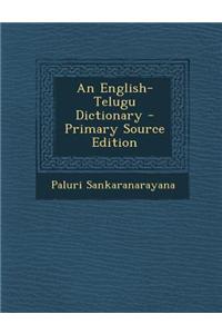 An English-Telugu Dictionary