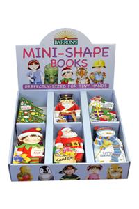 Mini People Shape Holiday Books 18-Copy Packed Counter Display