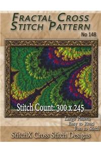 Fractal Cross Stitch Pattern No. 148