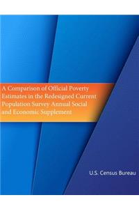 A Comparison of Official Poverty Estimates in the Redesigned Current Population Survey Annual Social and Economic Supplement (Color)