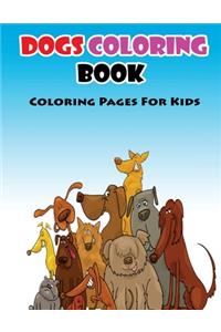 Coloring Pages For Kids Dogs Coloring Book