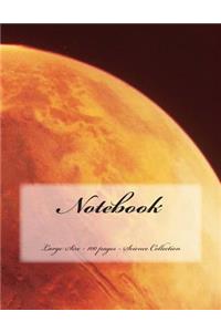 Notebook - Large Size - 100 pages - Science Collection