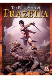 2020 the Fantasy Art of Frazetta 16-Month Wall Calendar