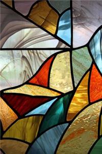 Abstract Stained Glass Art Journal
