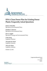 EPA's Clean Power Plan for Existing Power Plants