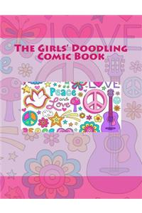 Girls' Doodling Comic Book
