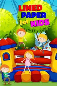 Lined Paper For Kids