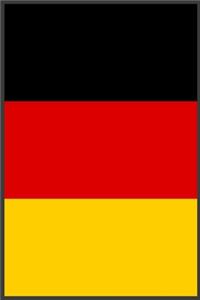 German Flag Notebook
