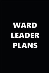 2020 Daily Planner Political Theme Ward Leader Plans Black White 388 Pages