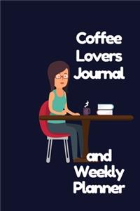 Coffee Lovers Journal and Weekly Planner