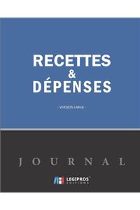 Journal Recettes - Dépenses