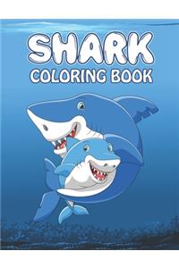 Shark Coloring Book