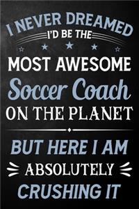I Never Dreamed I'd Be The Most Awesome Soccer Coach On The Planet But Here I Am Absolutely Crushing It