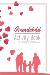 Grandchild Activity Book For Grandma And Grandpa