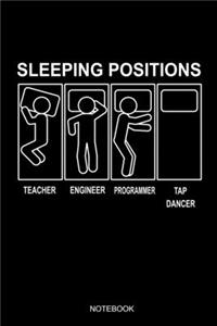 Sleeping Positions Notebook