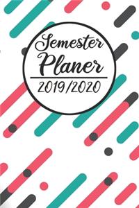 Semester Planer 2019 / 2020