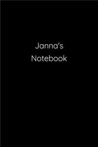 Janna's Notebook