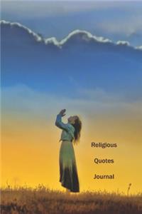 Religious Quotes Journal