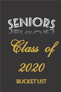 Seniors Class of 2020 Bucket List