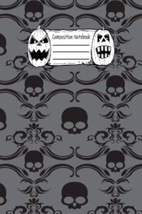Halloween Abstract Pattern Volume 1 College Ruled Journal