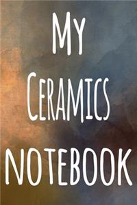 My Ceramics Notebook