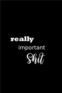 2020 Weekly Planner Funny Humorous Really Important Shit Plans 134 Pages
