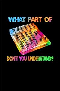What Part Of Don't You Understand