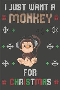 I Just Want A Monkey For Christmas