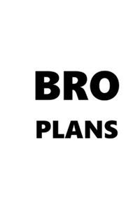 2020 Daily Planner For Men Bro Plans Black Font White Design 388 Pages