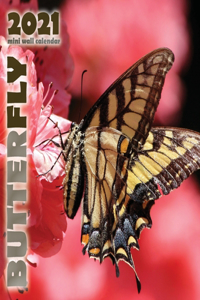 Butterfly 2021 Mini Wall Calendar