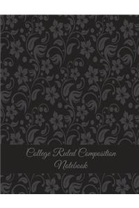 College Ruled Composition Notebook