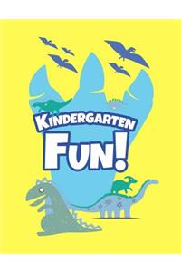 Kindergarten Fun Dinosaur Notebook