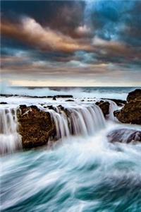 Pacific Ocean Waves and Rocks Themed Writing Journal