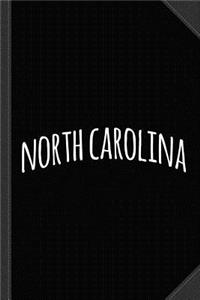 North Carolina Cute Journal Notebook