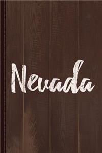 Nevada Journal Notebook