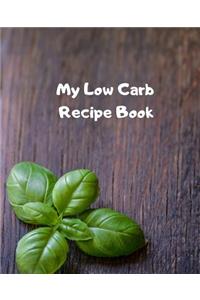 My Low Carb Recipe Book