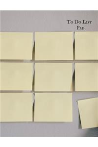 To Do List Pad